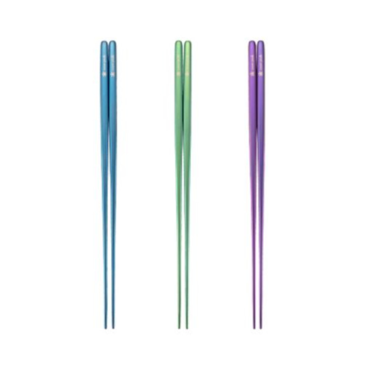 Snow Peak Anodized Titanium Chopsticks - Image 3